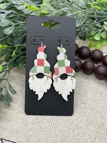 Gnome with Tall Hat Earrings